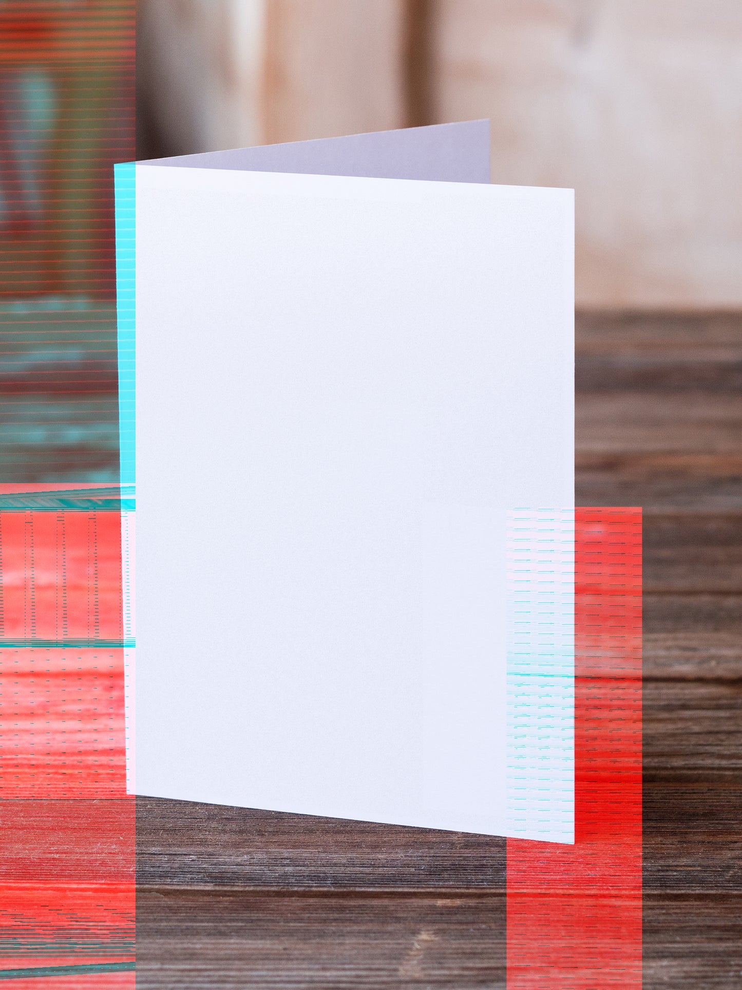 Greeting Cards Pack of 8 -white cardstock - Laser Printing