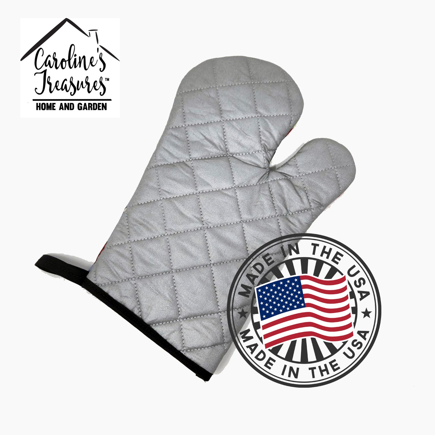 Oven Mitt - Unsewn with Binding Tape - Sublimation