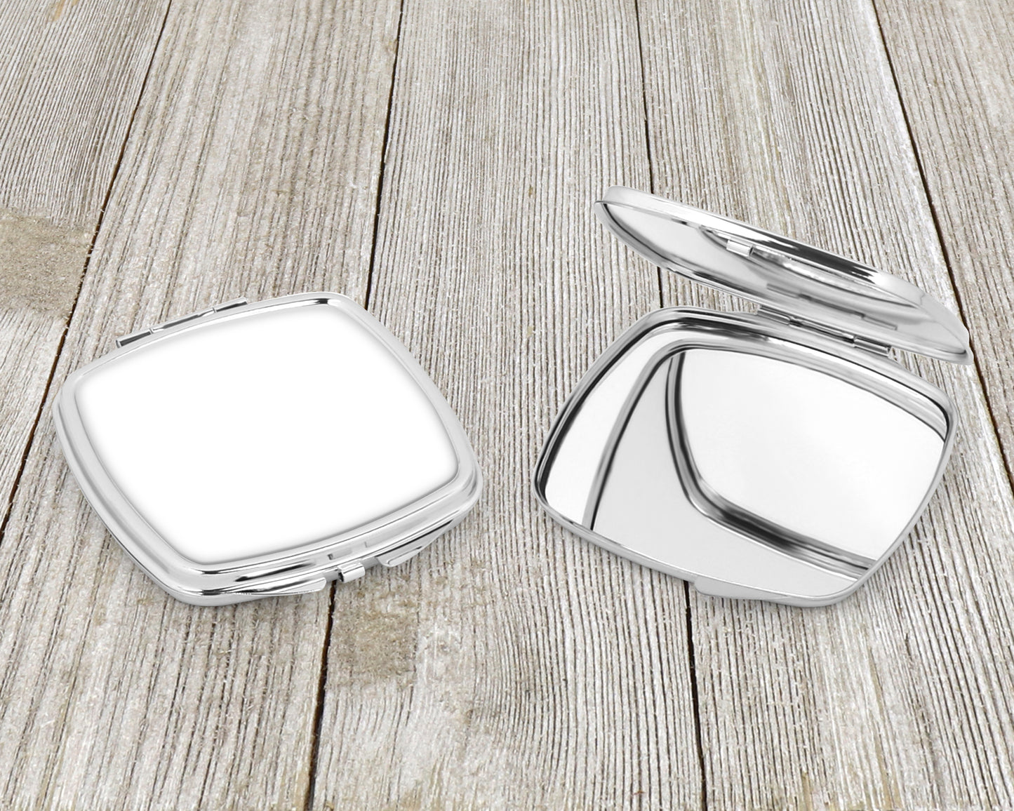 Compact Mirror in small white gift box - Sublimation